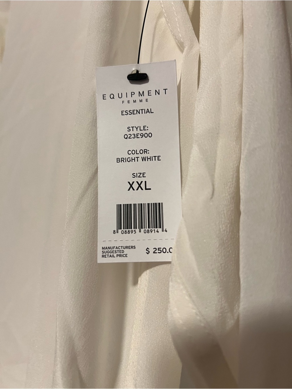 Equipment Femme Essential Silk Button-Down Blouse - Picture 5 of 6